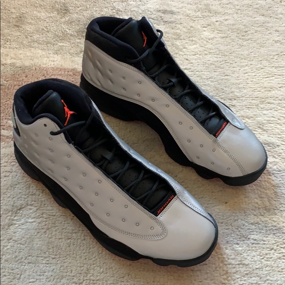 Air Jordan 13 reflective high top 3M